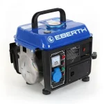 750 Watt Générateur électrique (2 CV Moteur à essence 2 temps, Refroidi à lair, 1x 230 V, 1x 12 V, Voltmètre) Groupe électrogène - Image 5