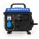 750 Watt Générateur électrique (2 CV Moteur à essence 2 temps, Refroidi à lair, 1x 230 V, 1x 12 V, Voltmètre) Groupe électrogène - Image 6
