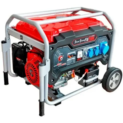 Générateur PowerGround FG7500E, essence, 6500max, démarrage électrique
