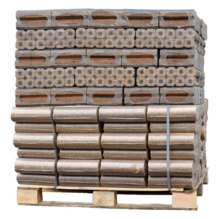 Palette Mixte de briquettes de bois Pini Kay Nestro Mix 960Kg Bois Pellet - 2025