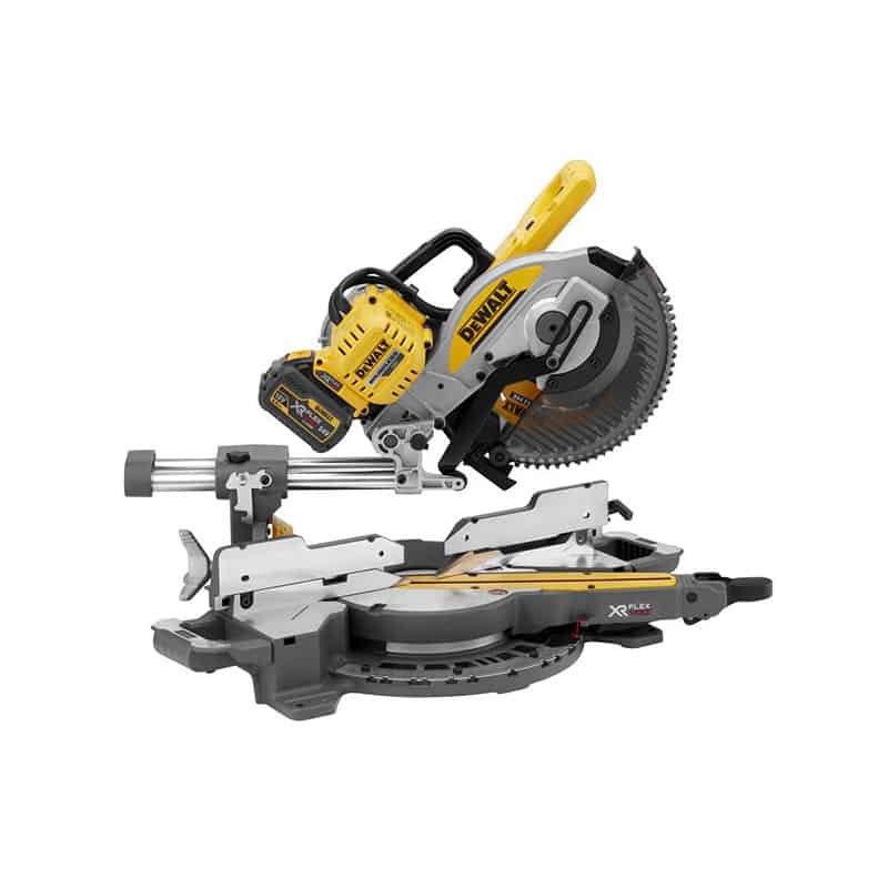dewalt scie a onglet radiale 250mm xr flexvolt 54v 3ah dcs727t2 1 Bois Pellet - 2025